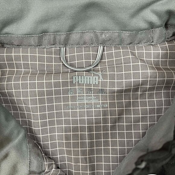 PUMA Men's Scotia 2.0 Quilted PrimaLoft Golf Jacket Black, Size XXL (New) - Picture 7 of 16